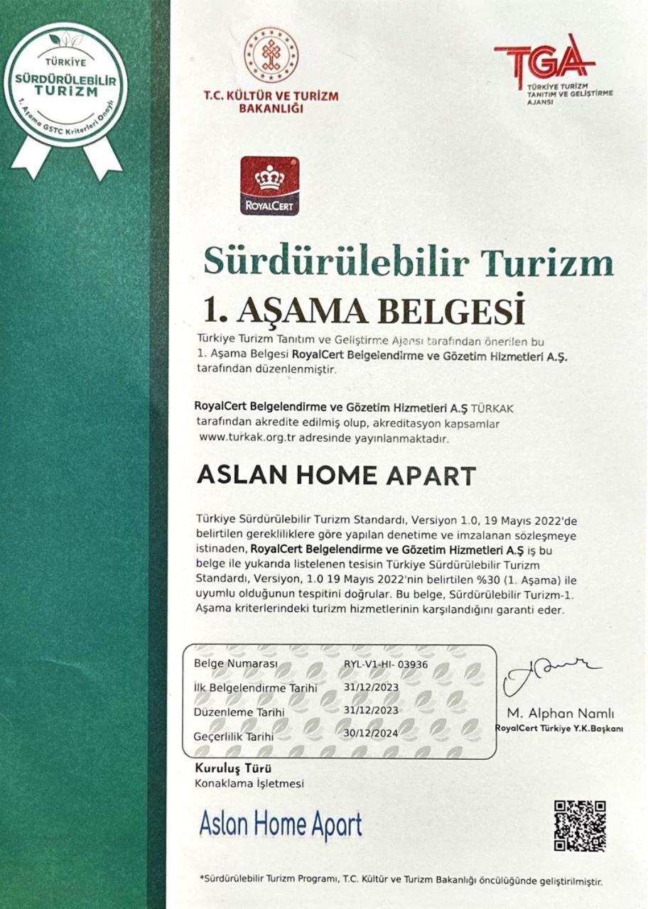 Aslan Home Apart Istanbulská provincie Exteriér fotografie